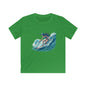 Surfer Girl Kids Softstyle Tee, Youth Surf T-Shirt, Cool Summer Top, Beachwear for Kids, Gift for Young Surfers, Fun Outdoor Apparel