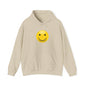 Smiley Face Hooded Sweatshirt, Unisex Cozy Hoodie