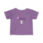 Personalized Infant Tees with Cute Designs for Newborns, Baby Gift, Toddler Clothing, Custom Kids Apparel