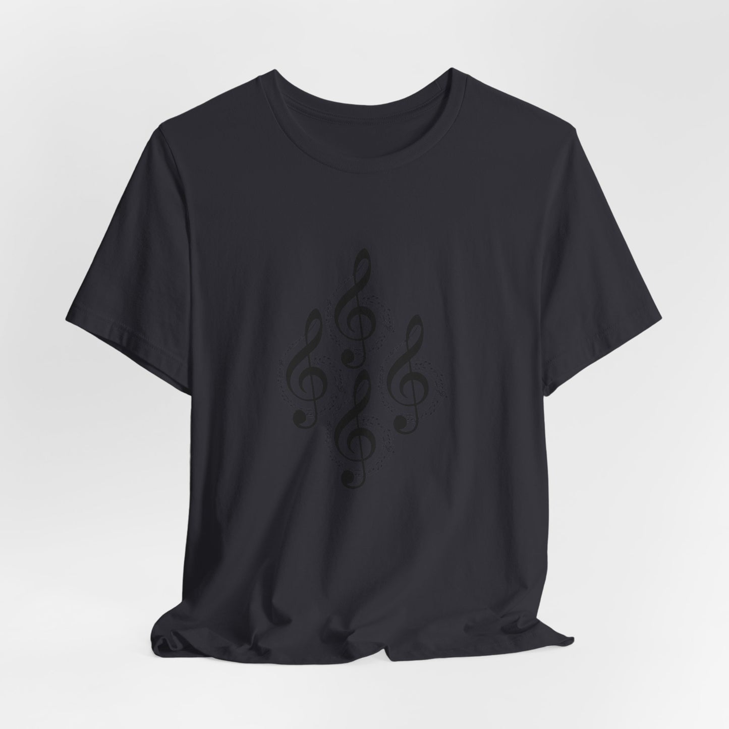 Musical Notes Tee - Perfect for Music Lovers, Casual Wear, Concerts, Festivals, Unique Gift Idea