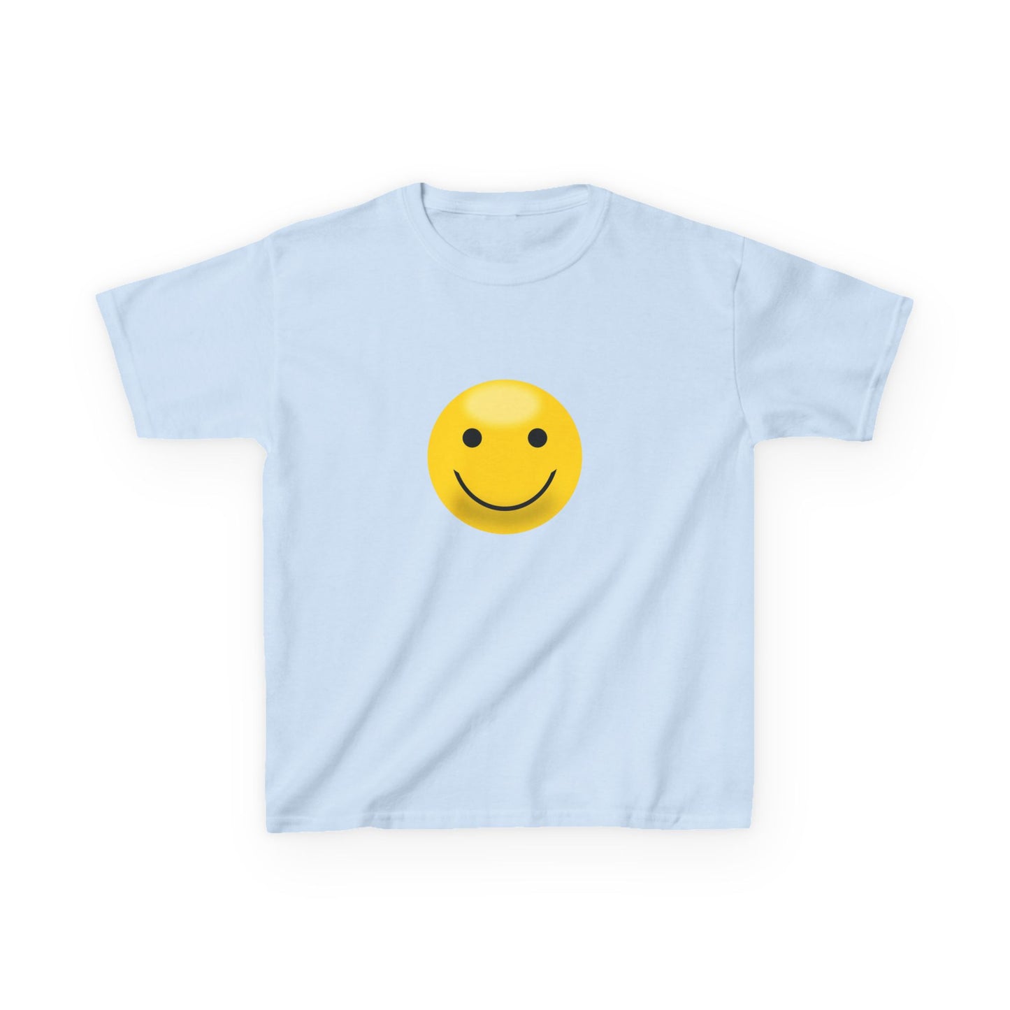 Kids Smiley Face Tee - Fun Cotton Shirt for Kids