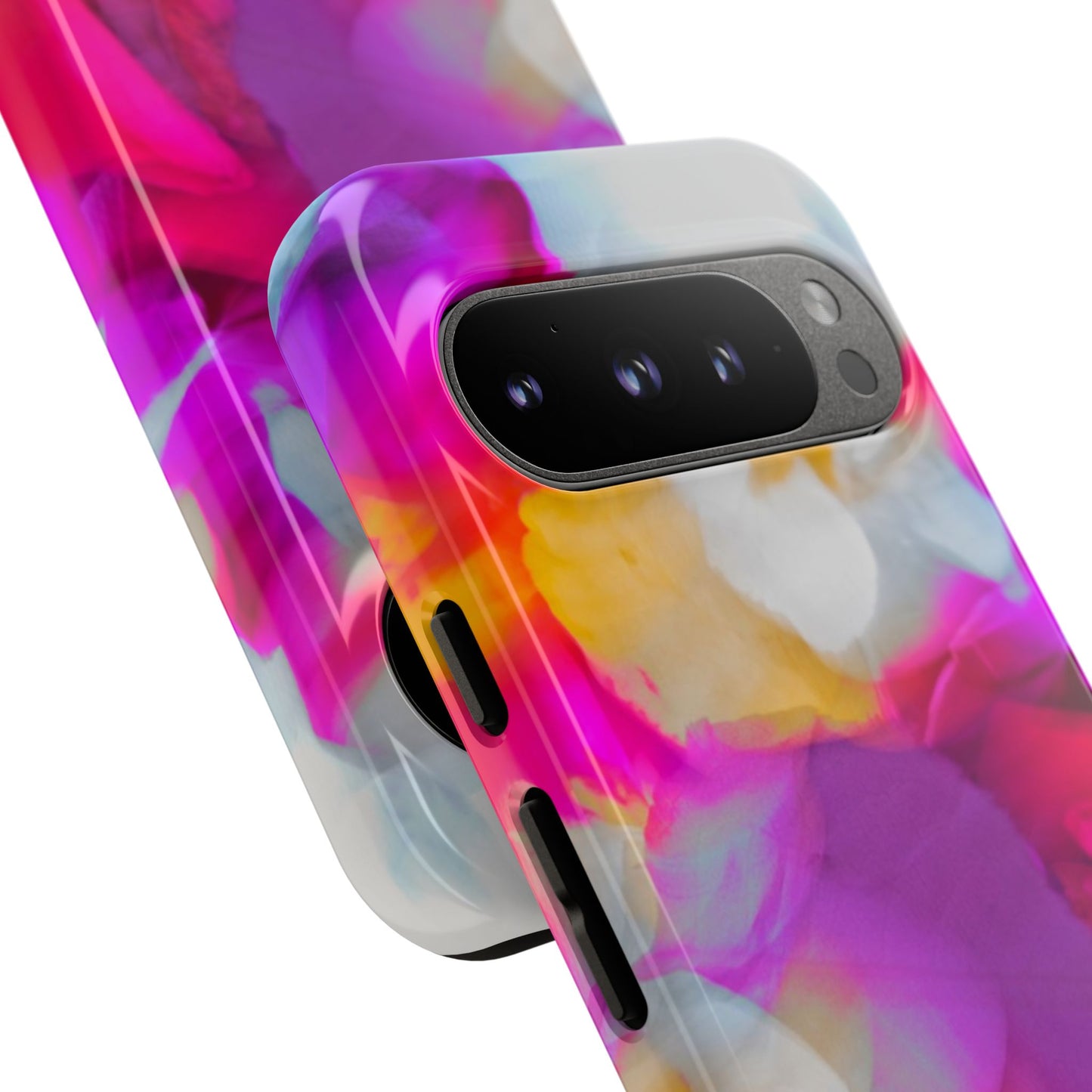 Floral Phone Case: Stylish Art for Your Device, Tough Cases, Gift for Her, Flower Print, Trendy Accessories, Phone Protection