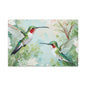 Hummingbird Canvas Wall Art — Stretched Matte Nature Print