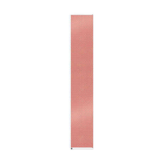 Heart Lattice Wrapping Paper Roll — Red Hearts Valentine's Gift Wrap