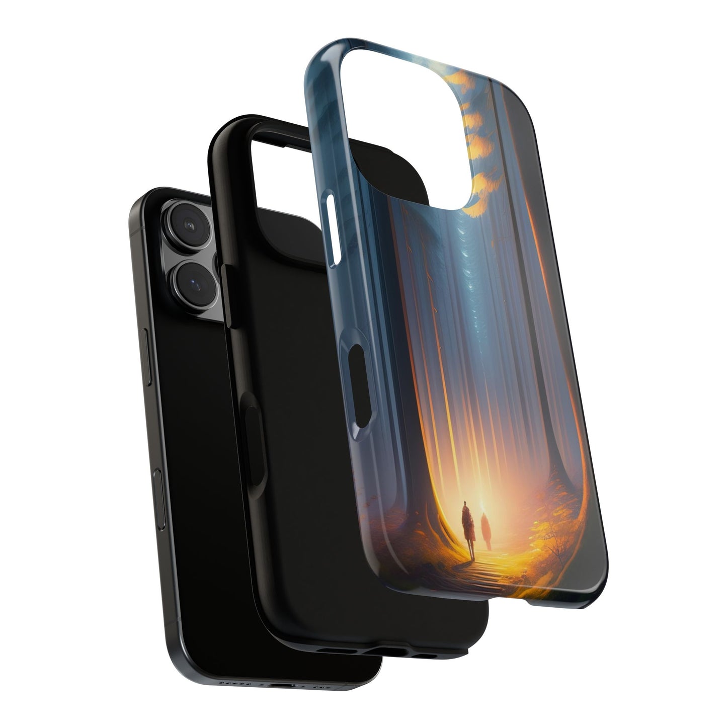 Phone Case — Mystical Forest Nightscape Protective Tough Case