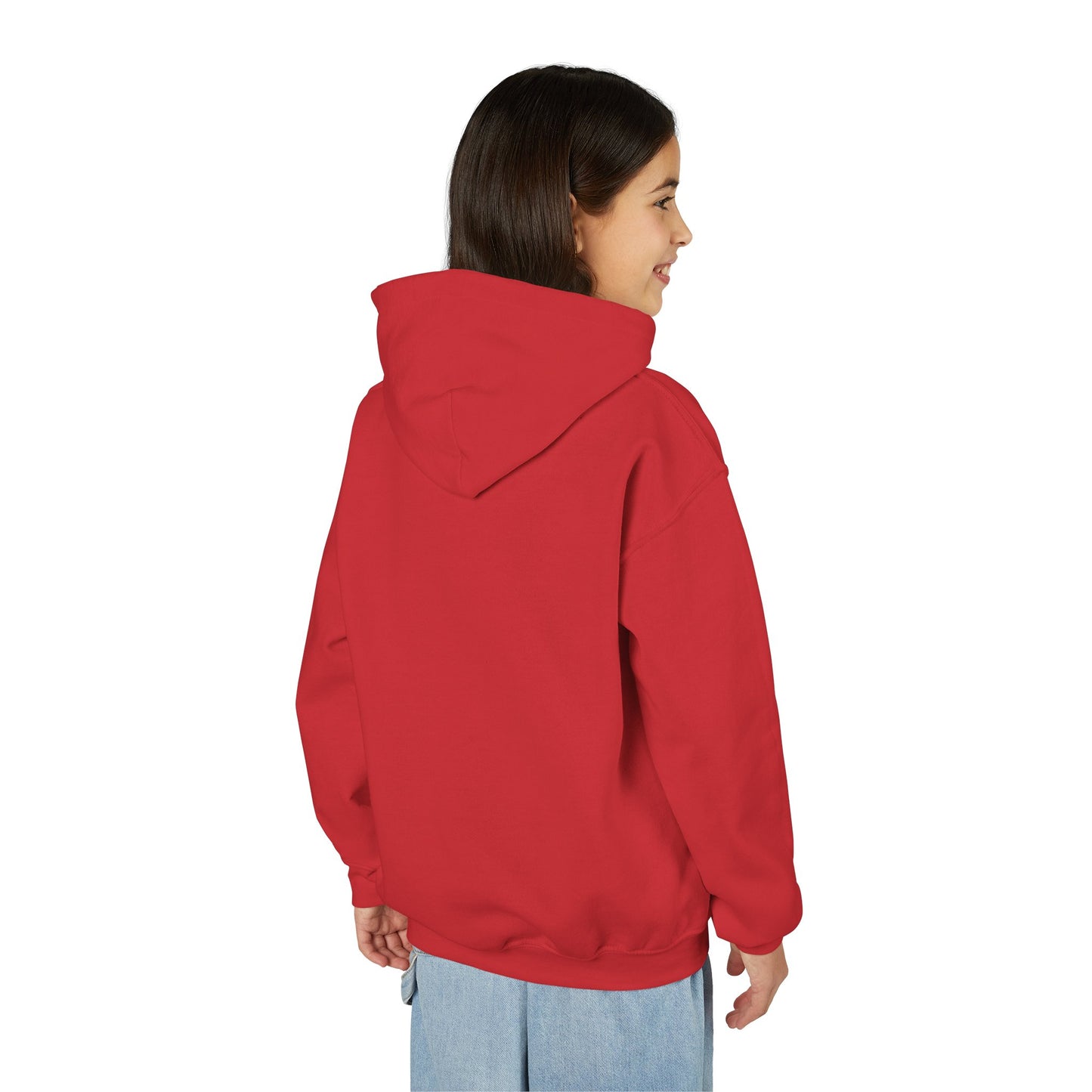 Youth Christmas Gnome Hoodie - "Merry Christmas" Holiday Kids Sweatshirt