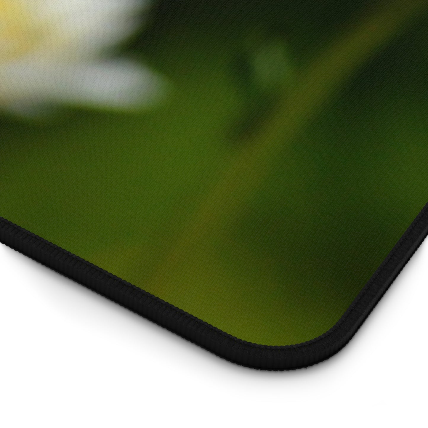 Daisy Field Desk Mat — Floral Mouse Pad Surface for Home Office