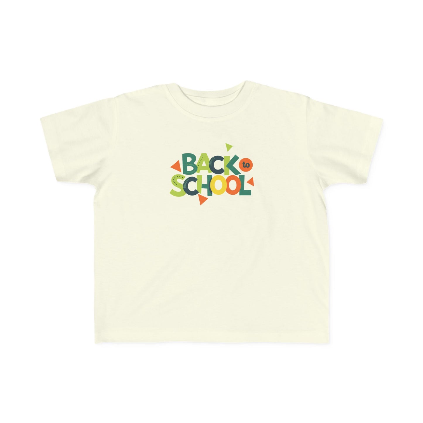 Colorful Toddler Tee - Perfect for Back to School
