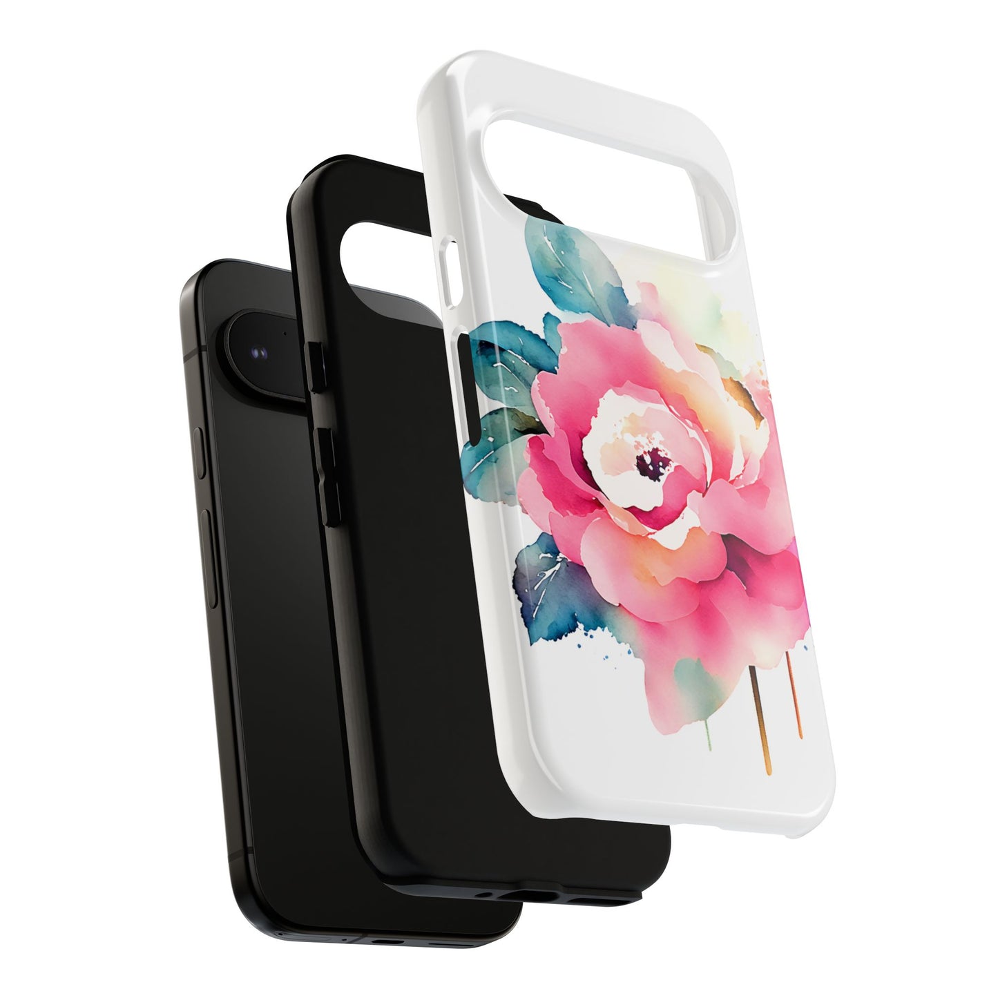 Floral Phone Case - Vibrant Rose Design