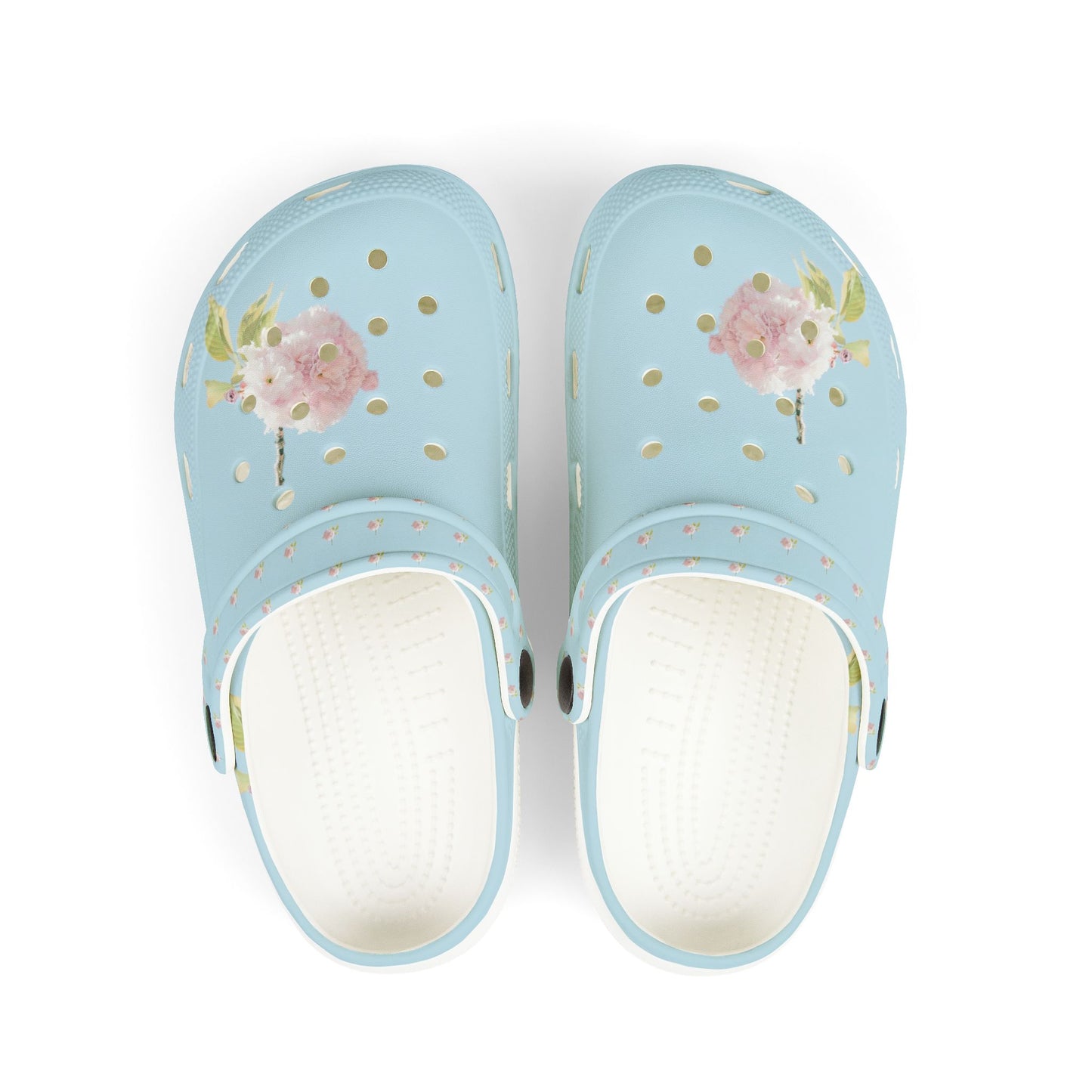 Kid's Floral Foam Clogs