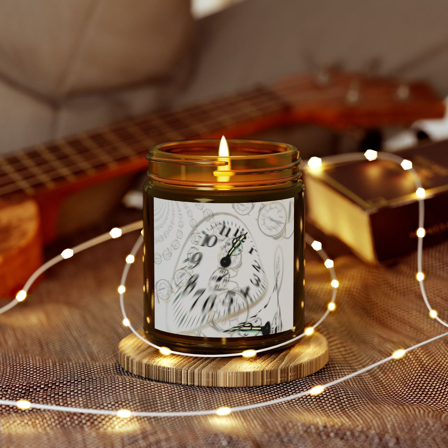 Coconut Apricot Scented Candle, Relaxing Aromatherapy Gift, Home Decor, Cozy Ambiance, Unique Housewarming Present, Holiday Gift Idea