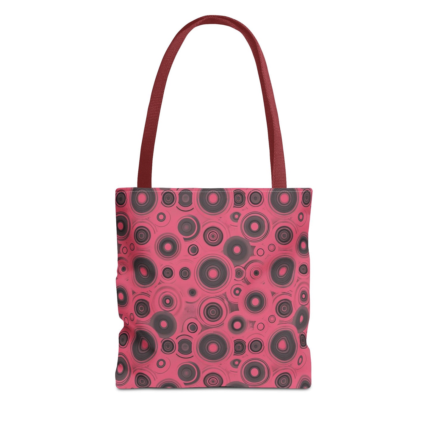 Colorful Retro Tote Bag, Stylish Beach Bag, Shopping Tote
