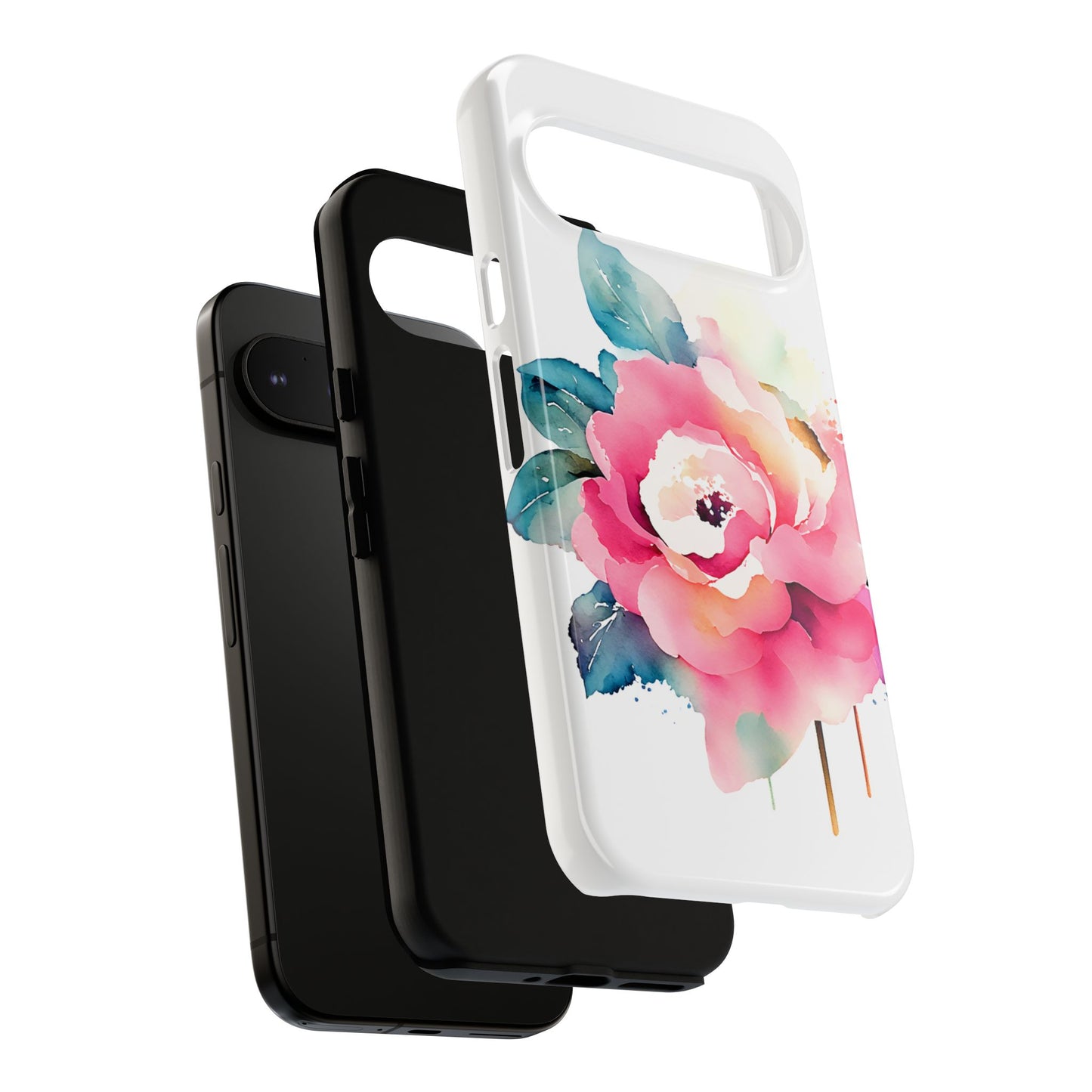Floral Phone Case - Vibrant Rose Design