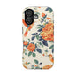 Floral Hummingbird Magnetic Phone Case — Impact-Resistant Protective Cover