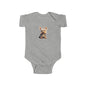Yorkie Puppy Infant Bodysuit, Cute Dog Baby Onesie, Baby Shower Gift, Newborn Outfit, Paw Print Baby Clothes
