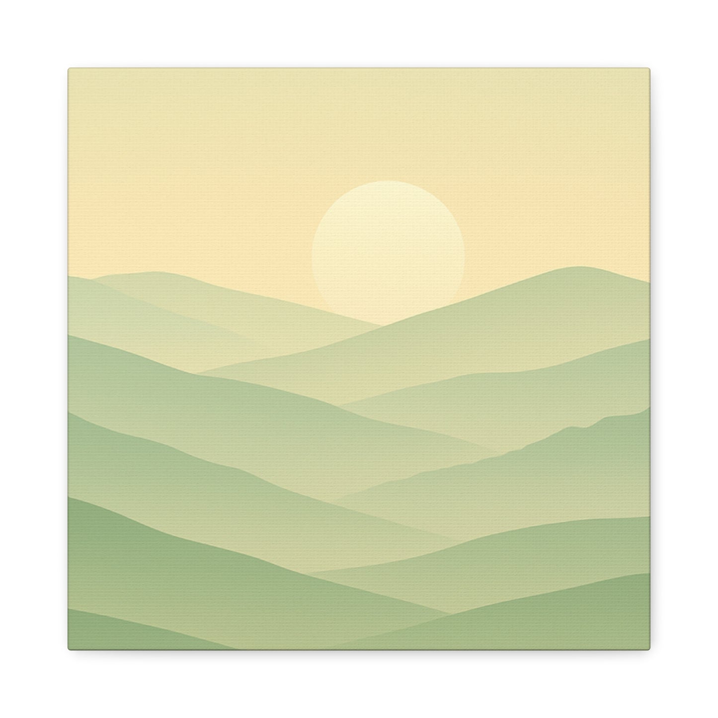 Matte Canvas, Stretched, 1.25" Sunset or Sunrise