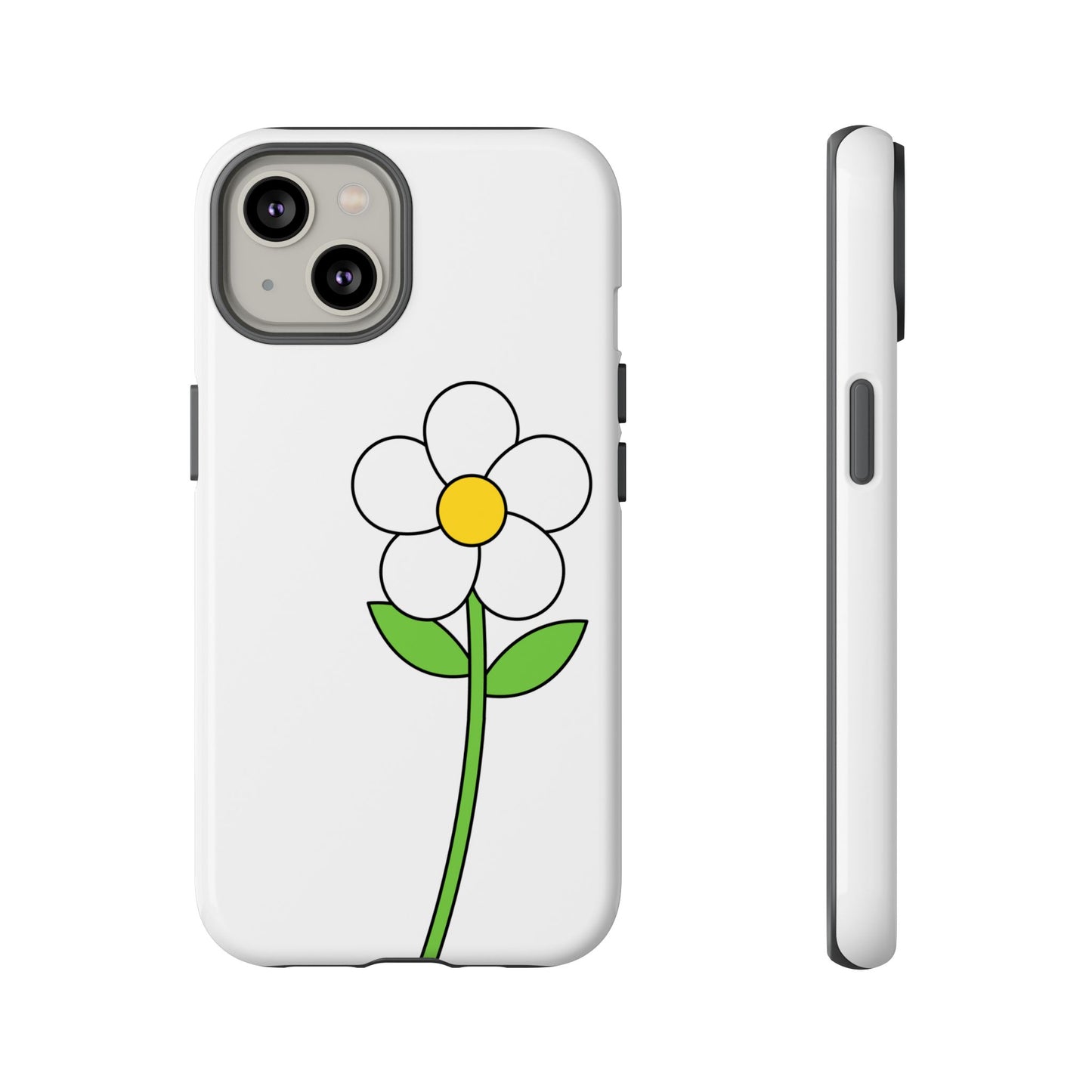 Floral Phone Case, Tough Cases with Flower Design, Cute Phone Accessory, Gifts for Her, Spring Decor, Unique Phone Cases