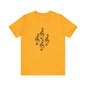 Musical Notes Tee - Perfect for Music Lovers, Casual Wear, Concerts, Festivals, Unique Gift Idea