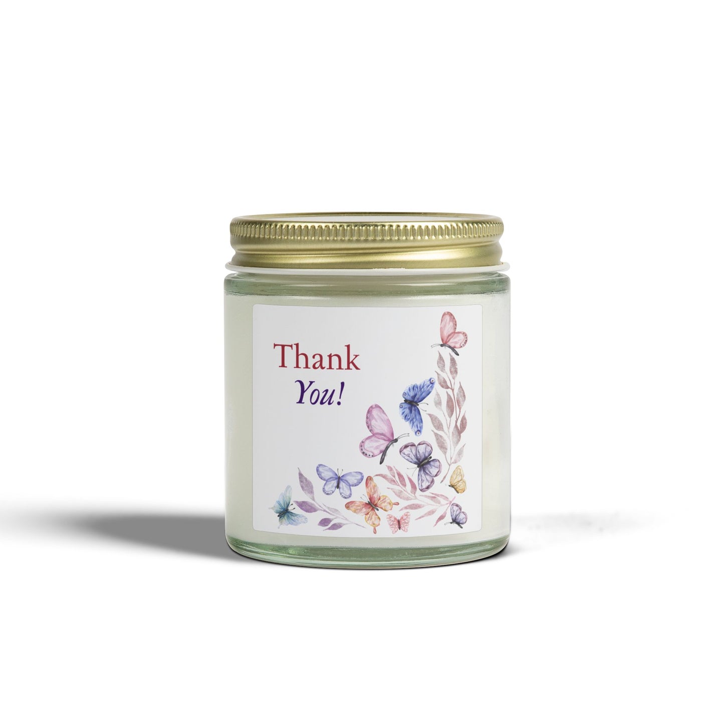 Thank You Scented Candle — Coconut Apricot Wax (4oz & 9oz)