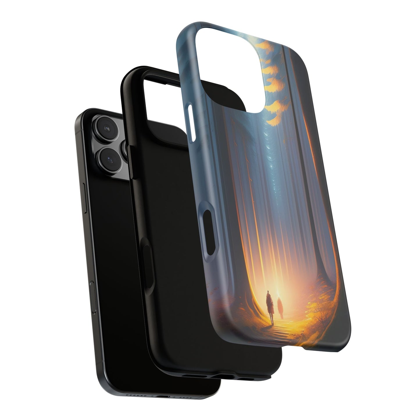 Phone Case — Mystical Forest Nightscape Protective Tough Case