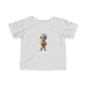 Cute Halloween Infant Tee with Mummy Design, Baby Shirt, Adorable Spooky Gift, Toddler Halloween Outfit, Pumpkin Tee for Kids