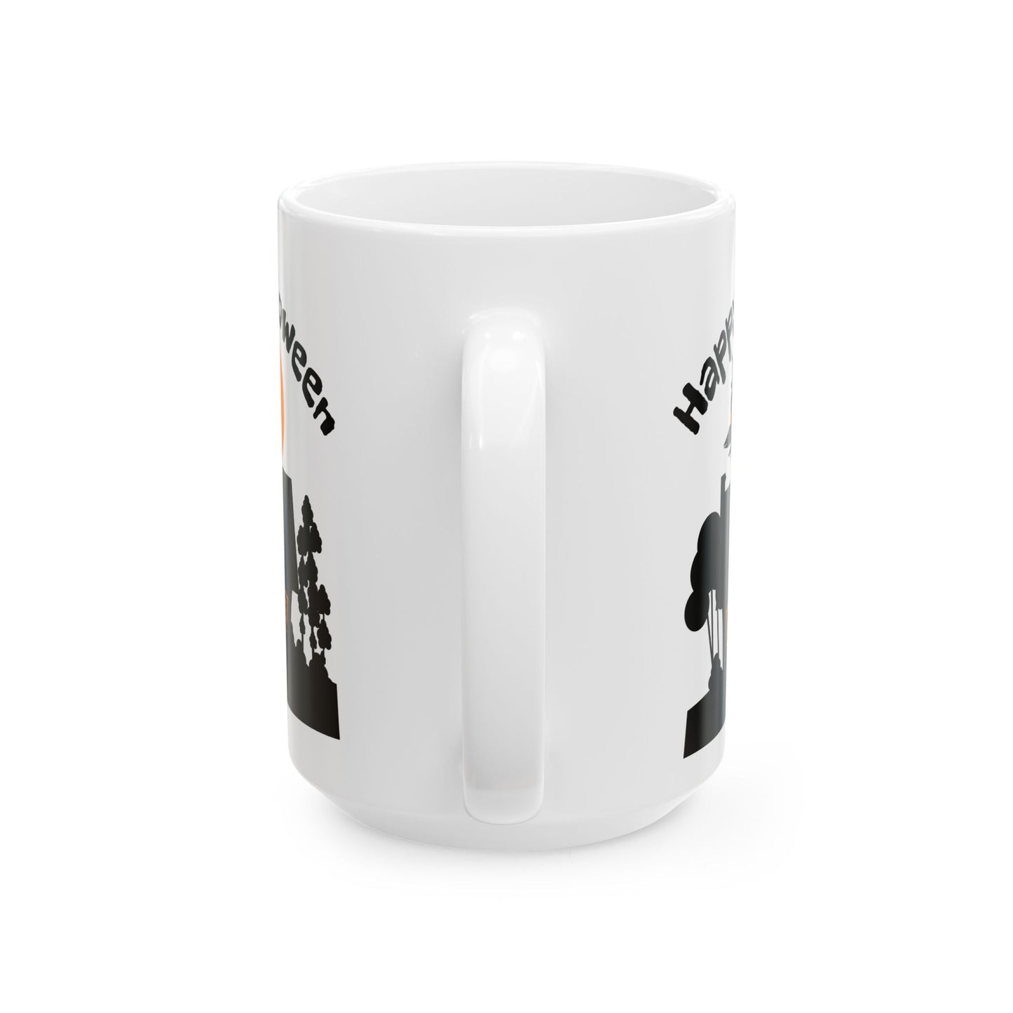 Halloween Ceramic Mug, Perfect for Coffee, Tea, Halloween Gift, Seasonal Decor, Fun Kitchenware, Trick or Treat