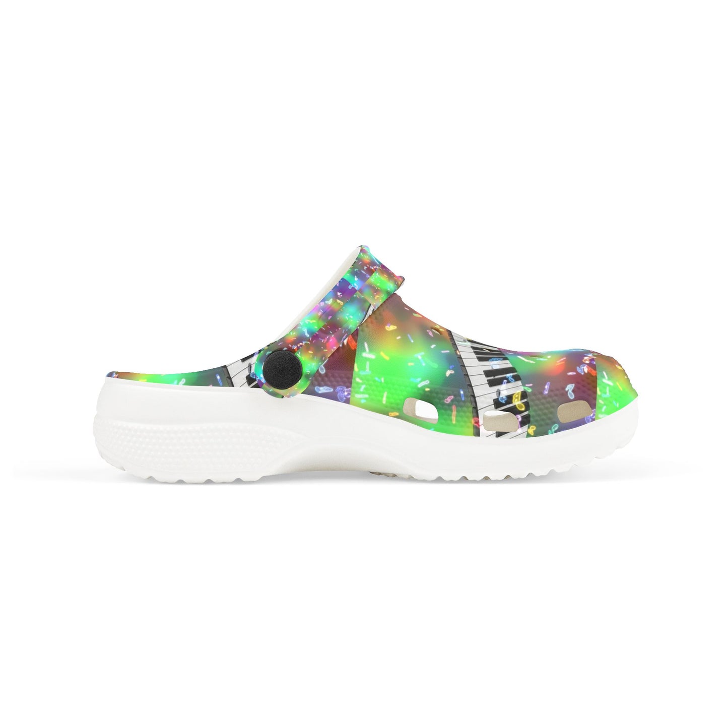 Colorful Musical Kid's EVA Foam Clogs - Bright, Fun