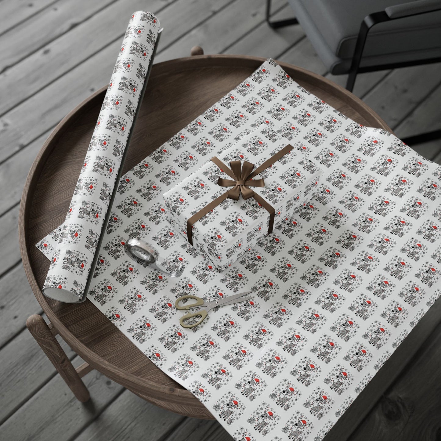 Koala Love Wrapping Paper — Cute Animal Gift Wrap for Birthdays & Baby Showers