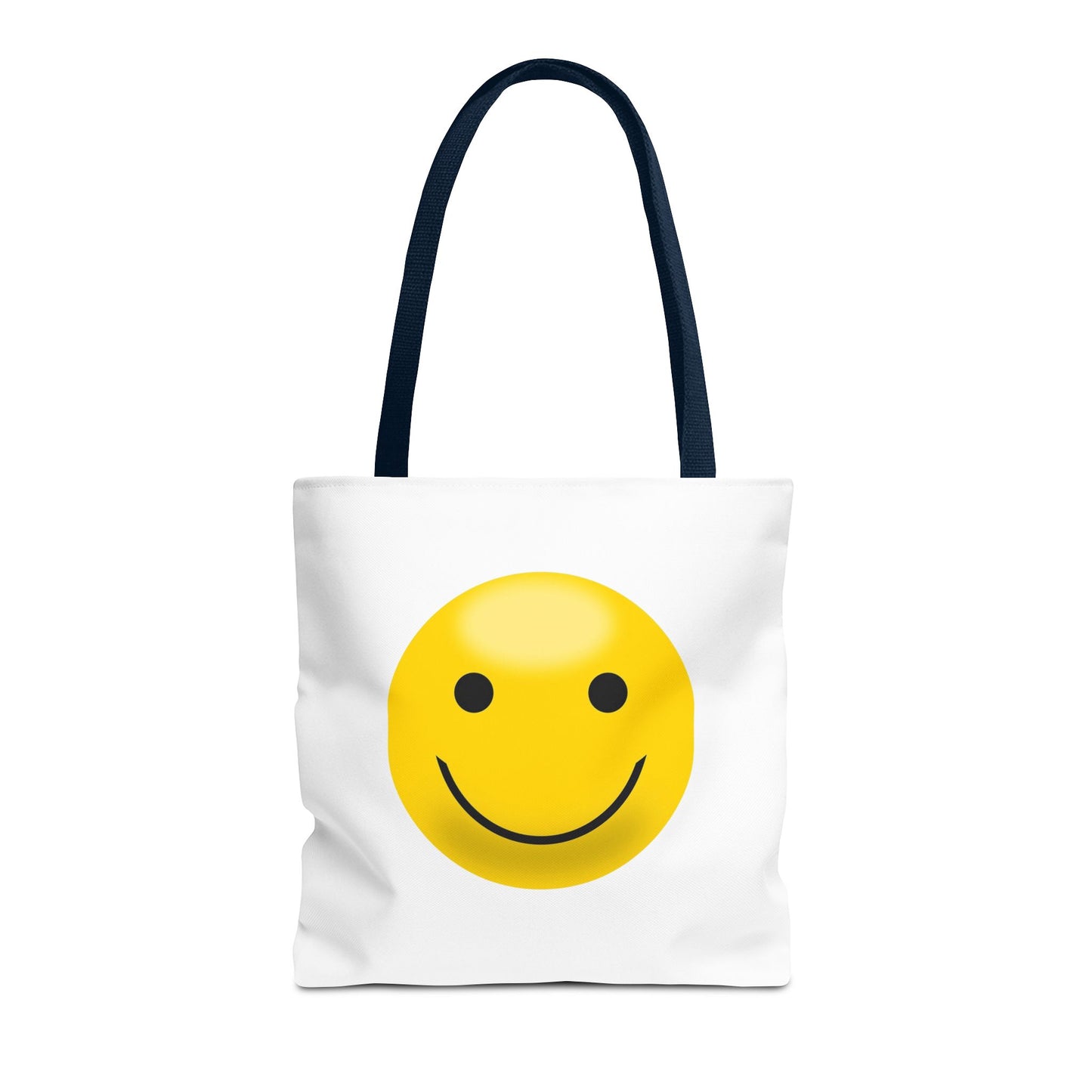 Smiley Face Tote Bag, Eco-Friendly Shopping Bag