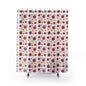 Vibrant Floral Shower Curtain, Bright Bathroom Decor, Boho Chic Style, Gift for Home, Seasonal Decor, Nature Inspired Design