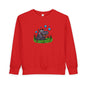 Toddler Hippo Sweatshirt, Cute Animal Apparel, Kids' Gift Idea, Birthday Present, Playful Toddler Clothes, Animal Lover Sweatshirt