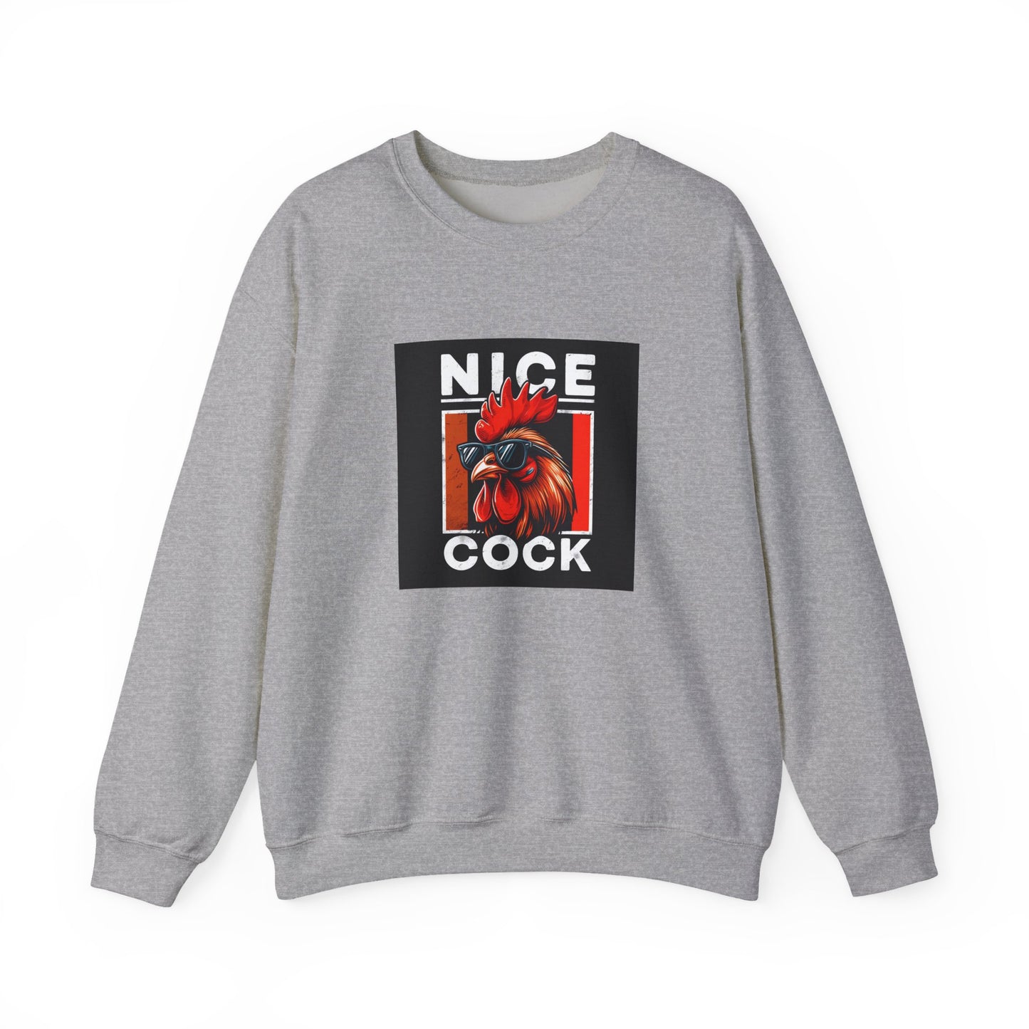 Nice Cock Rooster Crewneck Sweatshirt