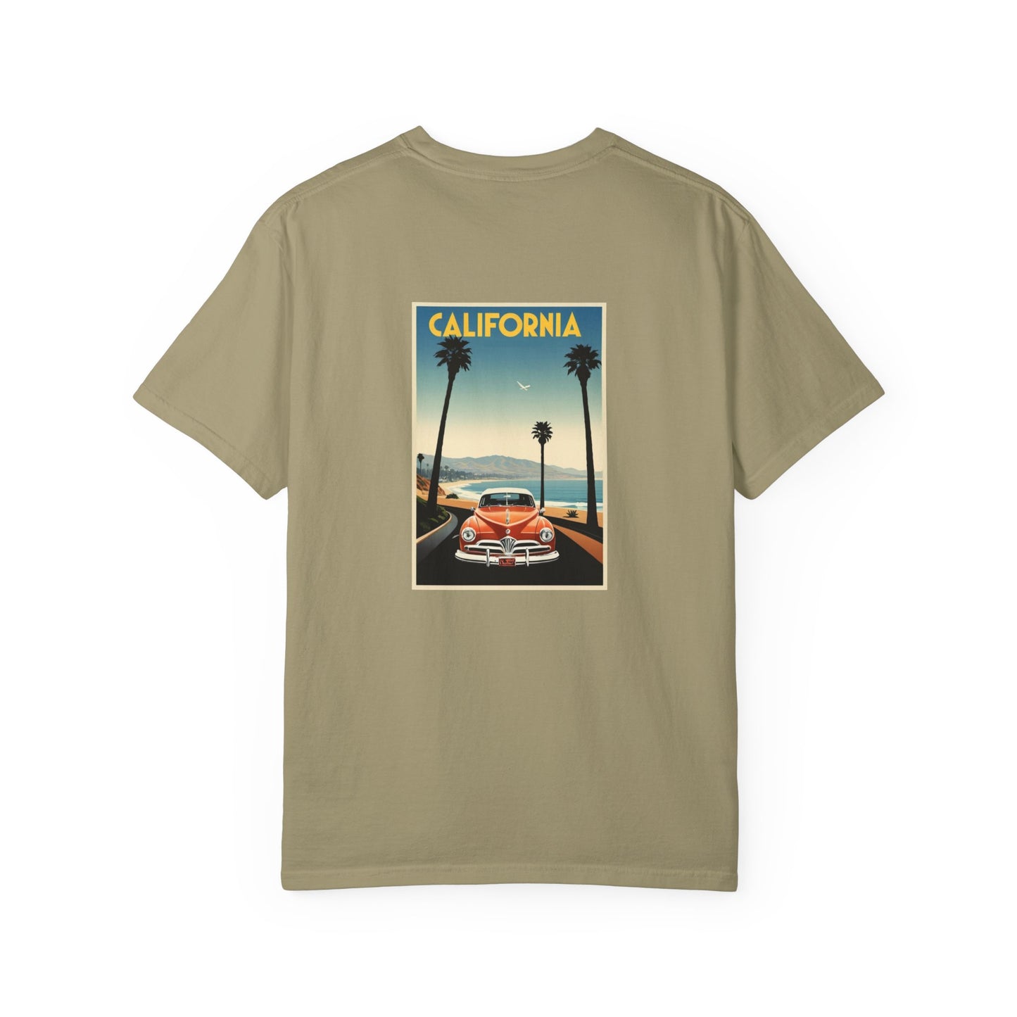 California Surf Style T-Shirt, Unisex Beach Tee, Vintage California Graphic Shirt, Summer Casual Wear, Surfing Enthusiasts Apparel