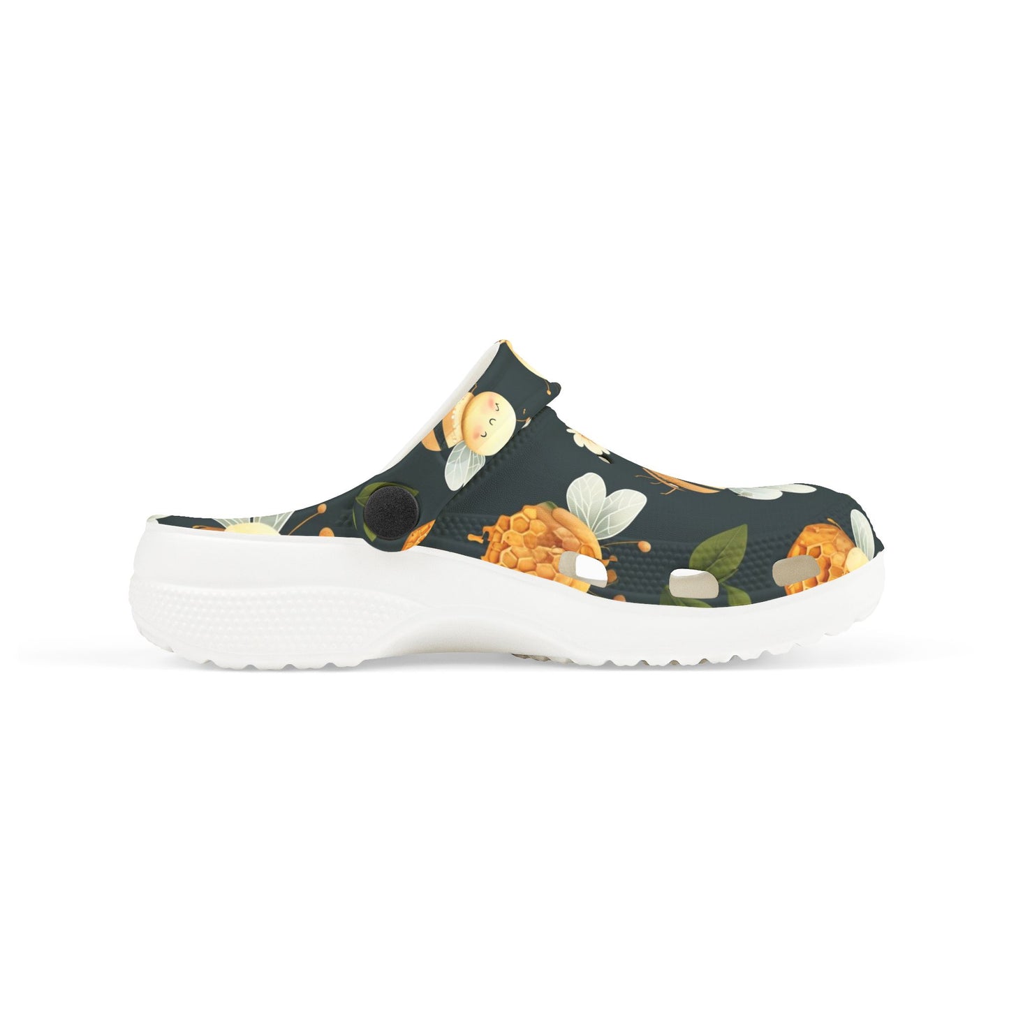 Bee-Themed Kid's Foam Clogs