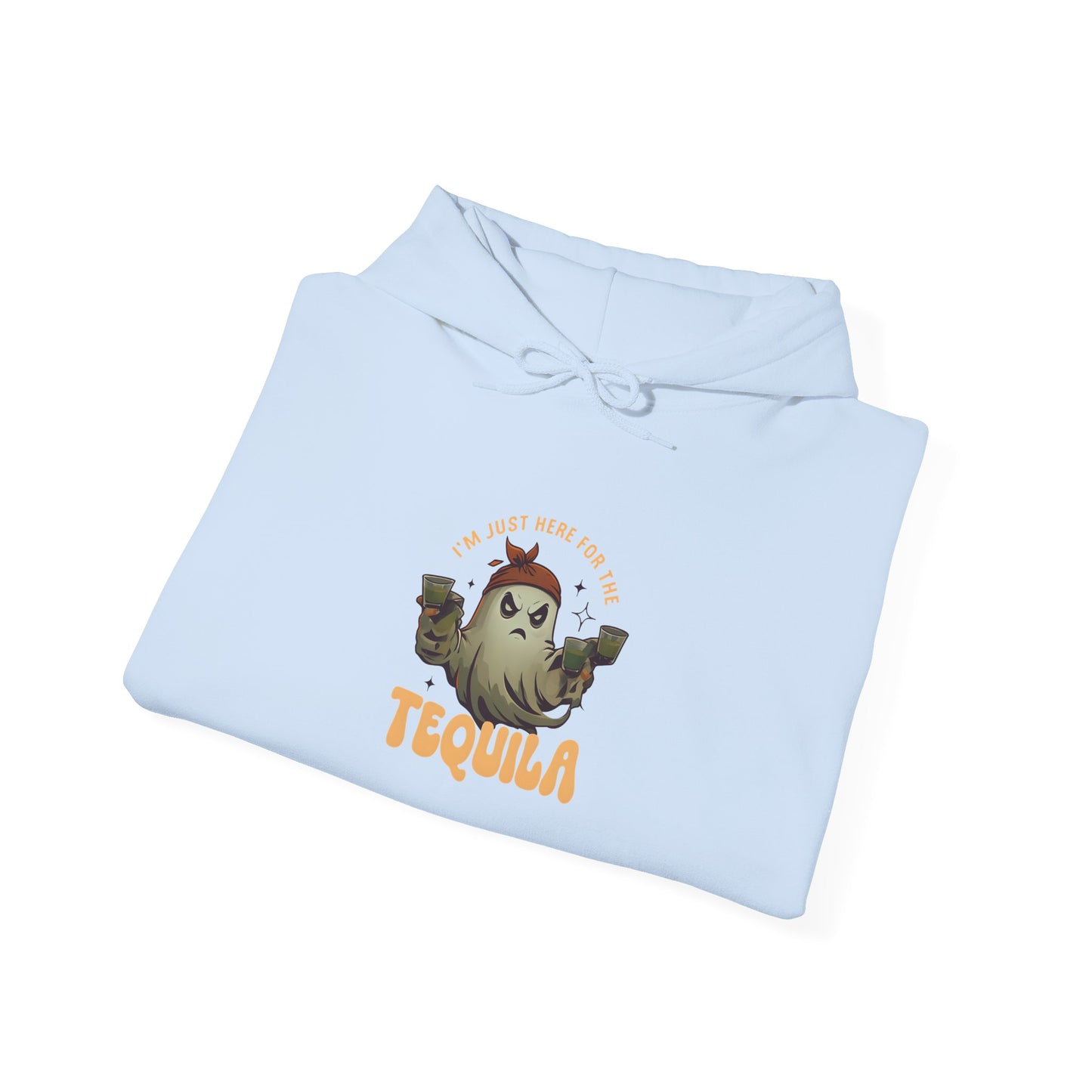 Unisex Heavy Blend™ Hooded Sweatshirt Only here for the Tequila