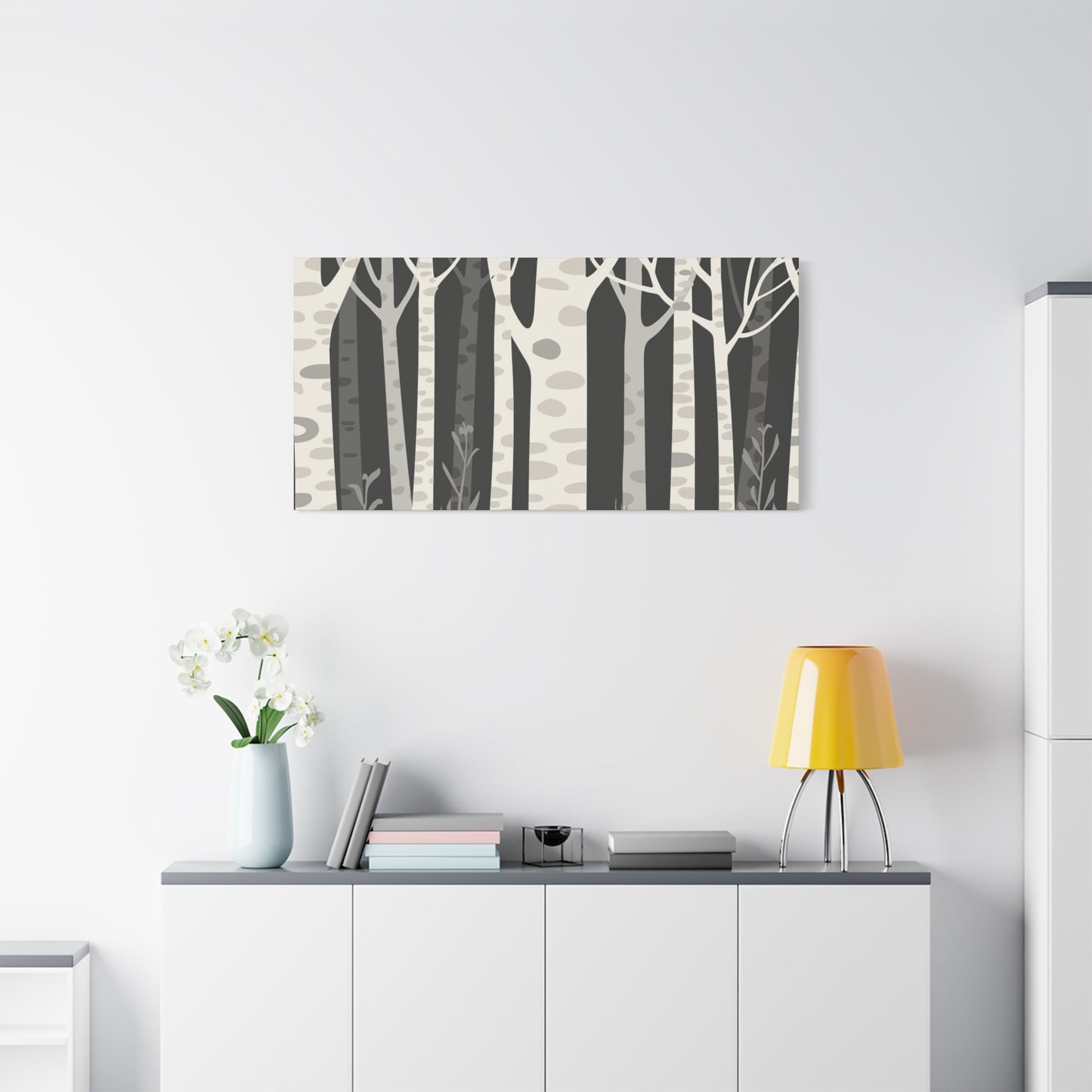 Matte Canvas, Stretched, 1.25" - Trees