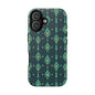 Emerald Boho Teardrop Phone Case