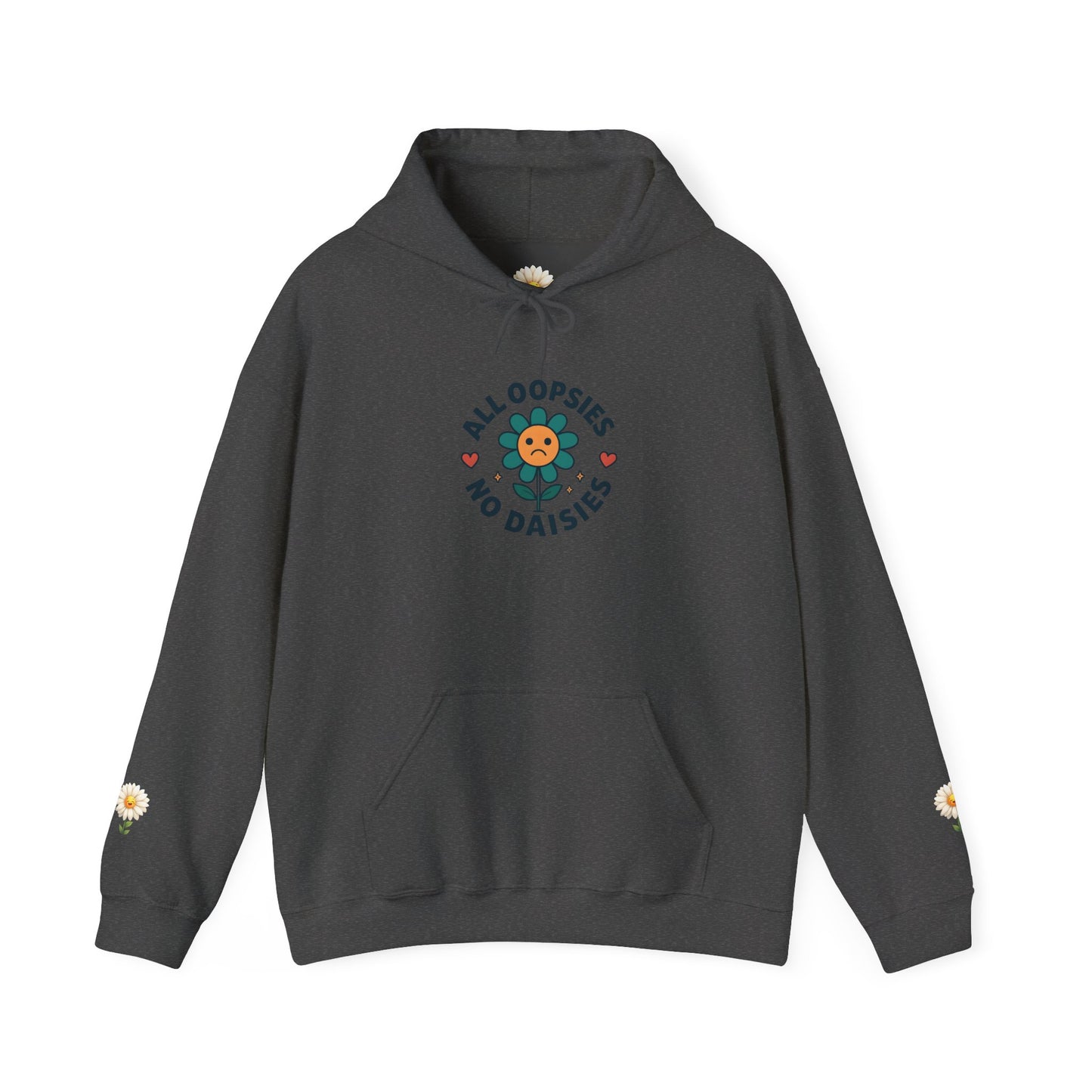 Psychedelic Floral Hoodie, Cozy Sweatshirt for Casual Style, Gift for Flower Lovers, Cute Streetwear, Spring Fashion, Art Tee