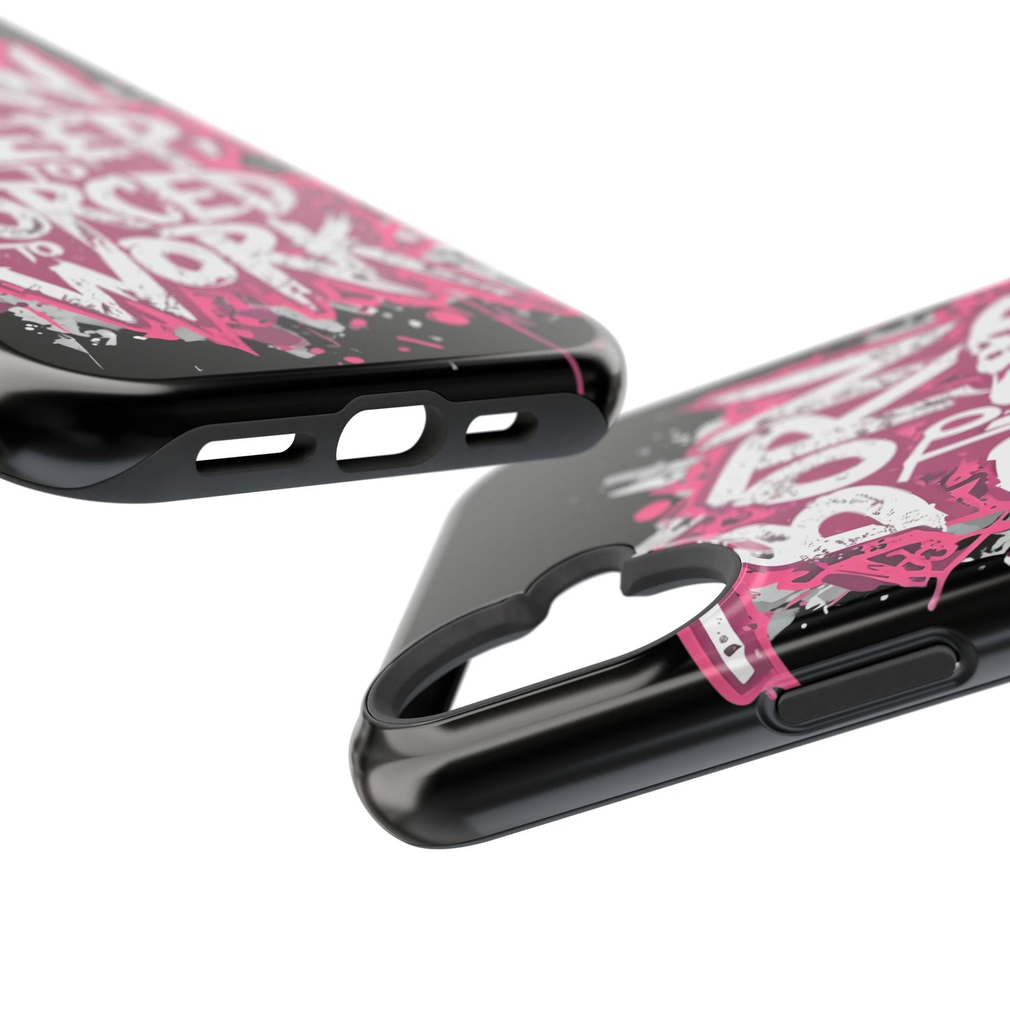 Phone Case — "Born to Sleep, Forced to Work" Impact-Resistant Magnetic Case