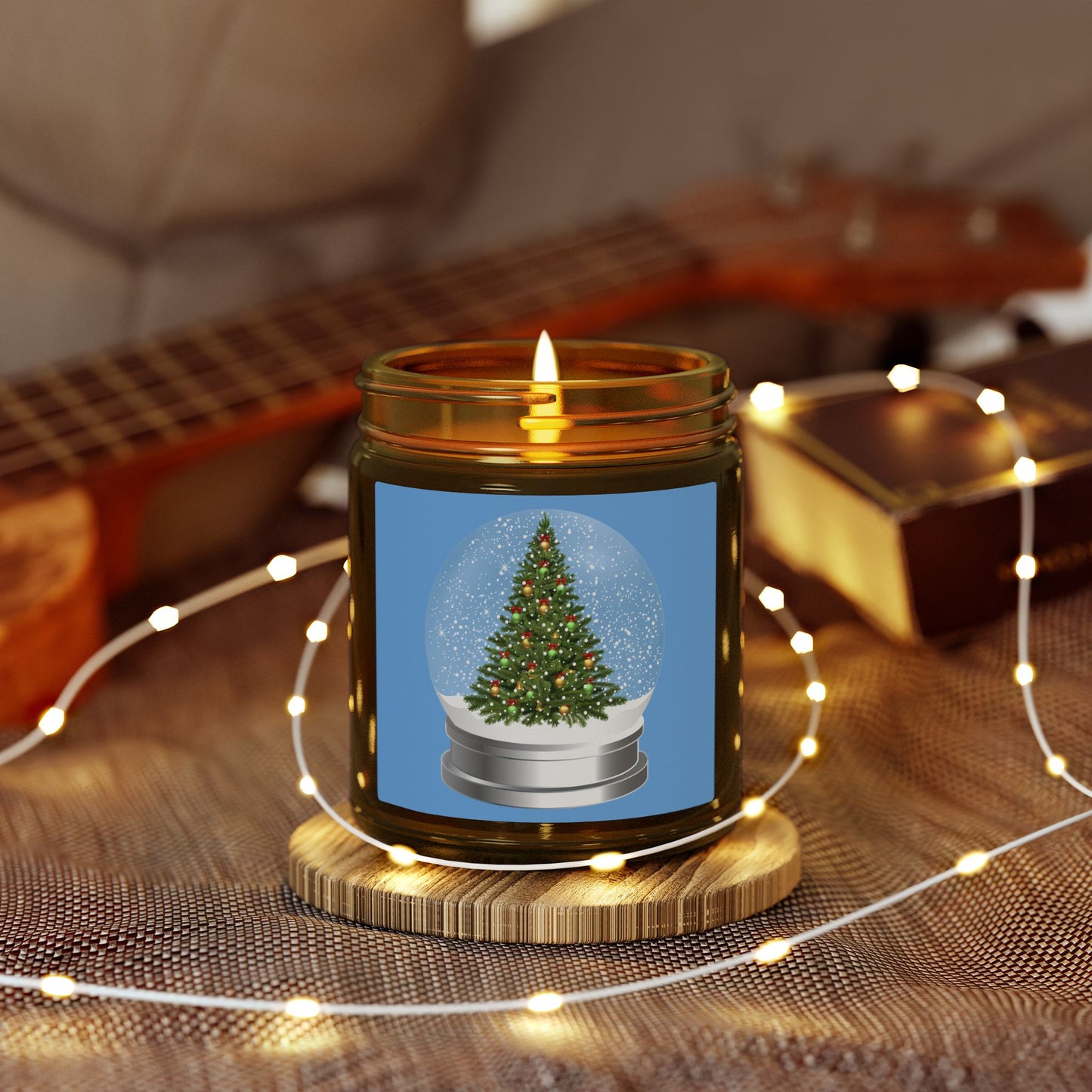 Scented Candles, Coconut Apricot Wax (4oz, 9oz)