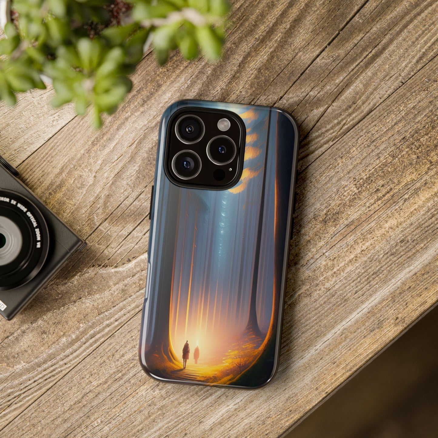 Phone Case — Mystical Forest Nightscape Protective Tough Case