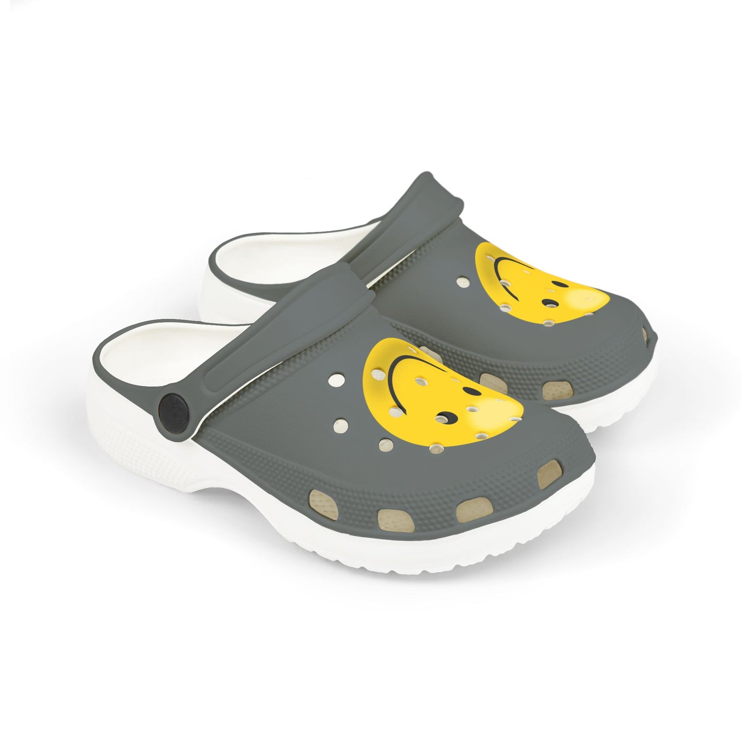 Smiley Face Clogs, Kid's Foam Shoes