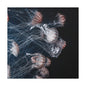 Jellyfish Swarm Matte Stretched Canvas
