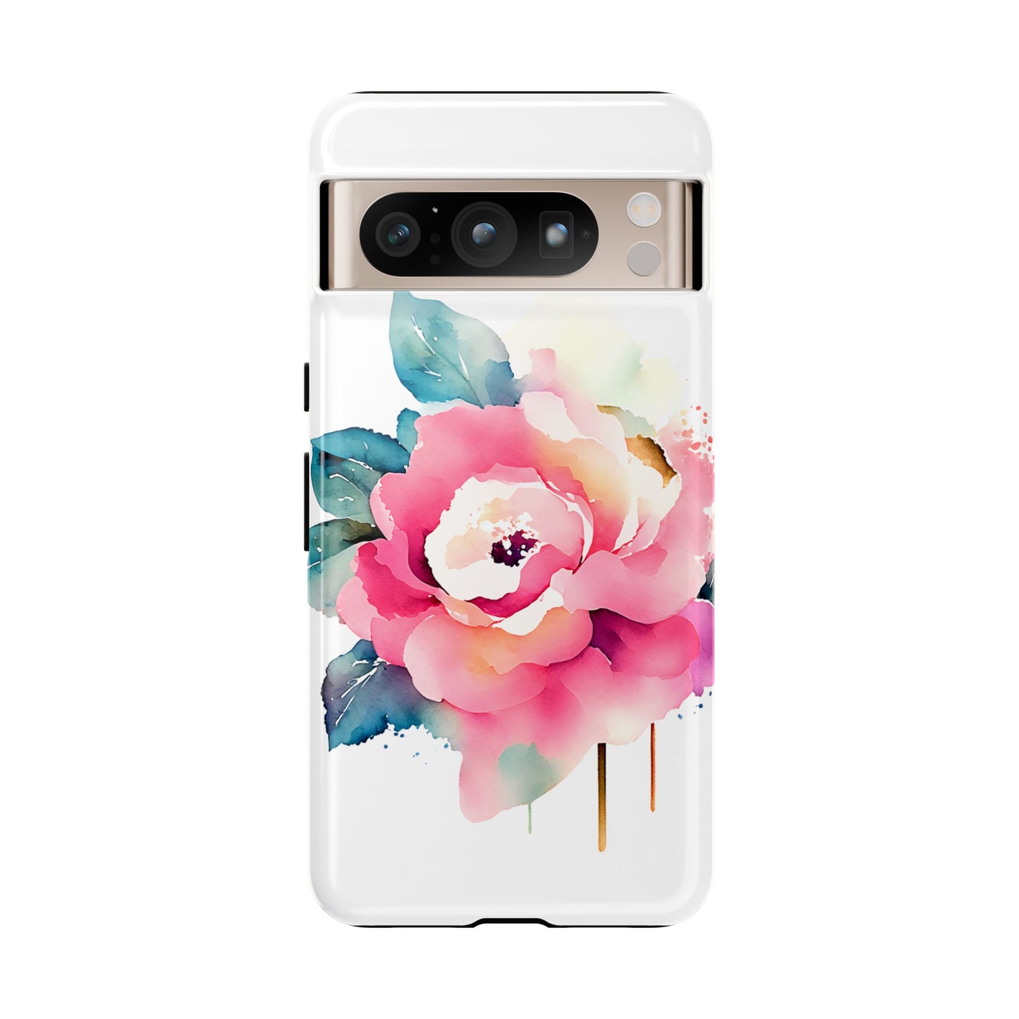 Floral Phone Case - Vibrant Rose Design