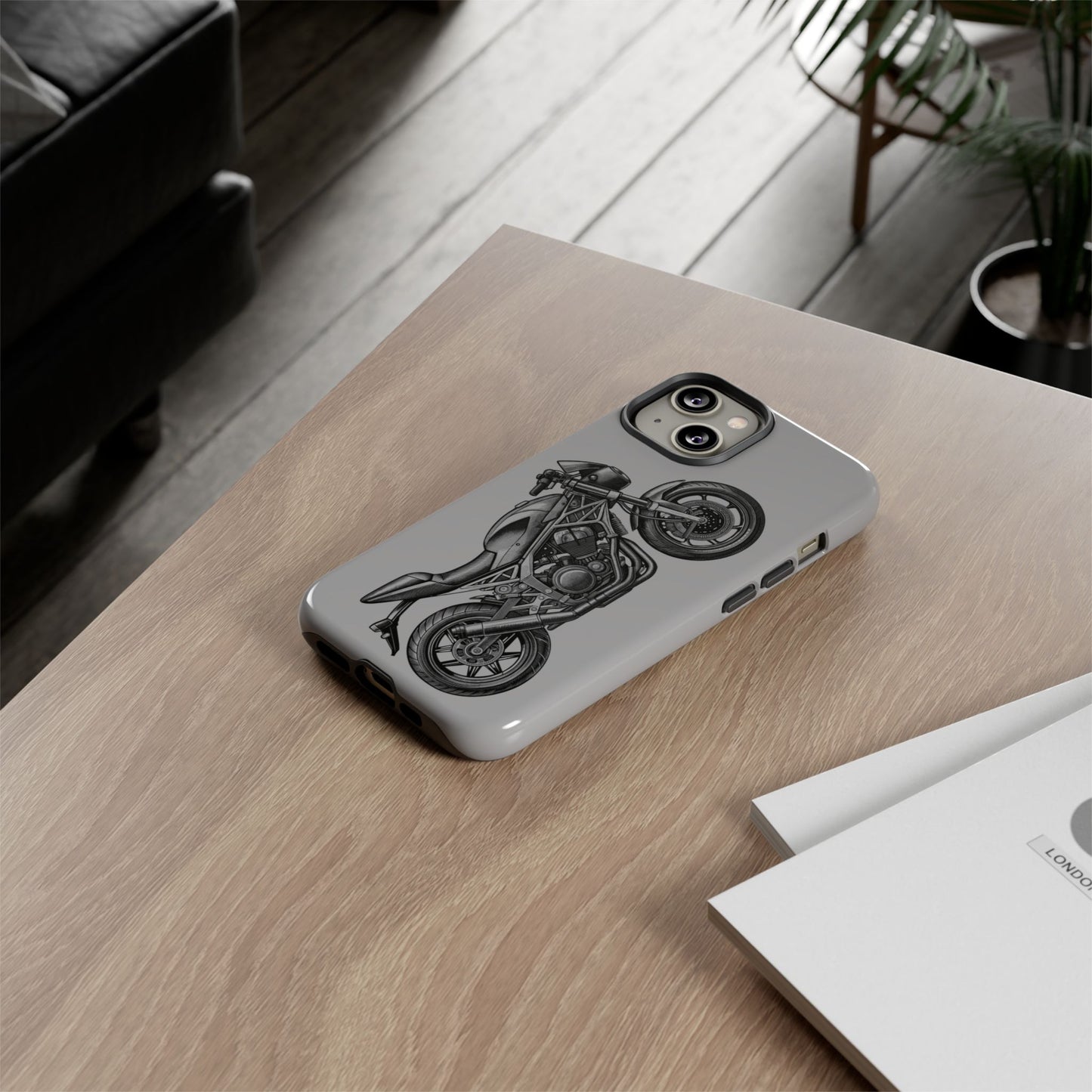 Motorcycle Phone Case - Tough Cases - Biker Gift, Motorcycle Lover, Custom Phone Cover, Unique Biker Accessory