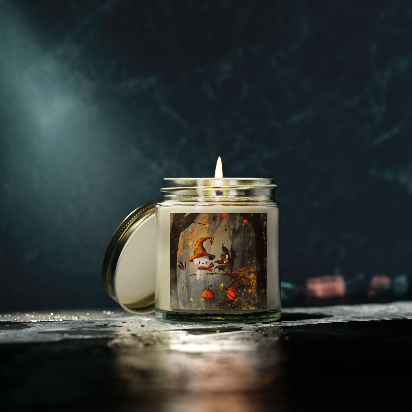Cozy Autumn Scented Candles - Coconut Apricot Wax, Fall Decor, Thanksgiving Gifts, Relaxation, home fragrance, artisanal candles