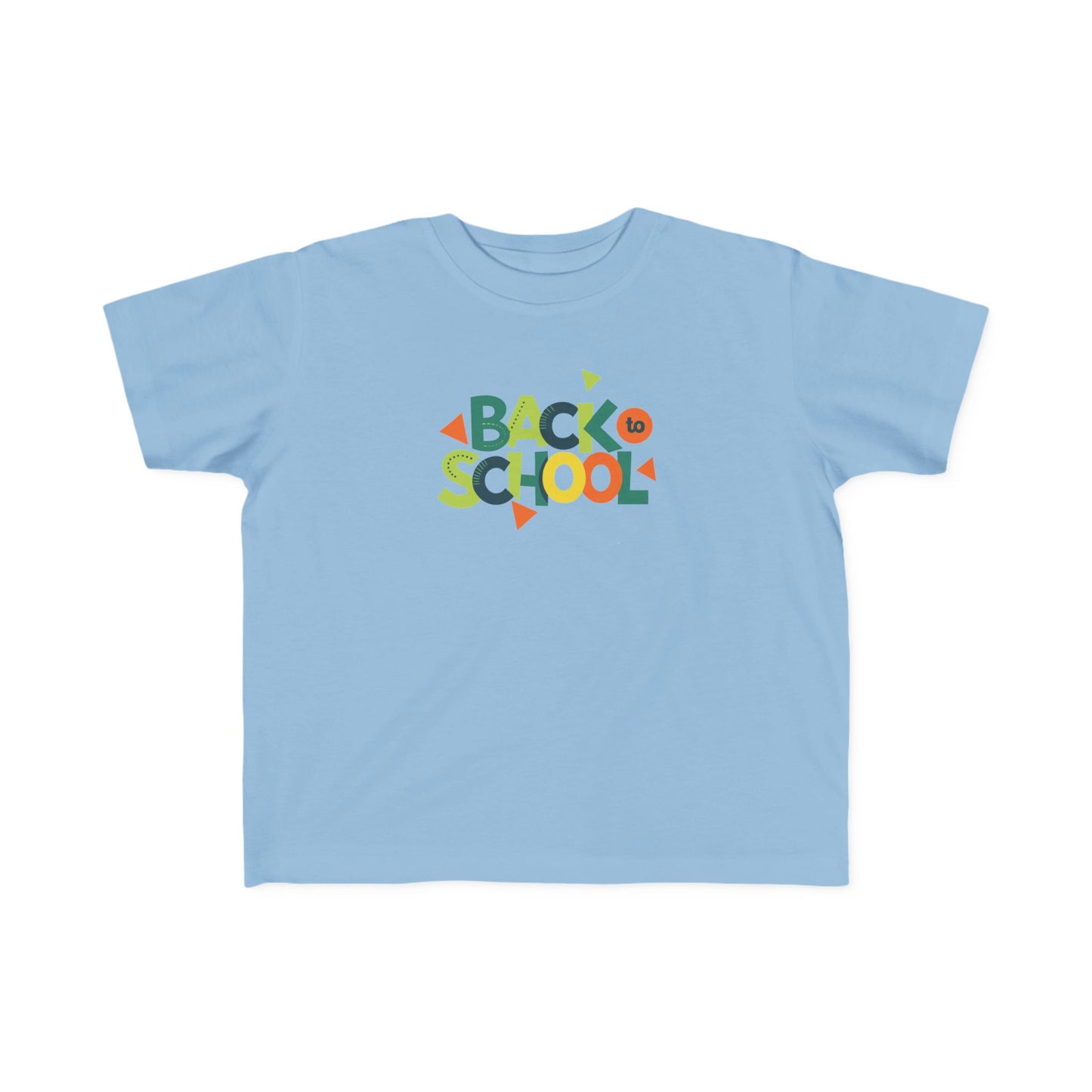 Colorful Toddler Tee - Perfect for Back to School