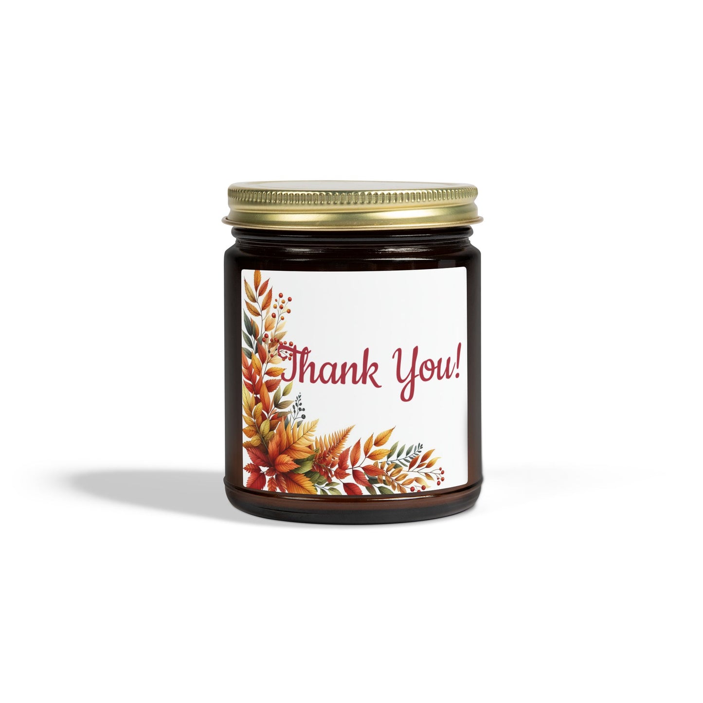 Thank You Scented Candle — Coconut Apricot Wax (4oz/9oz)