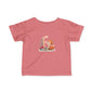 Whimsical Fox Infant Tee, Cute Kids Shirt, Personalized Baby Clothing, Baby Shower Gift, Eco-Friendly Toddler Tee