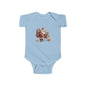 Santa & Friends Baby Bodysuit — Cute Christmas Infant Onesie